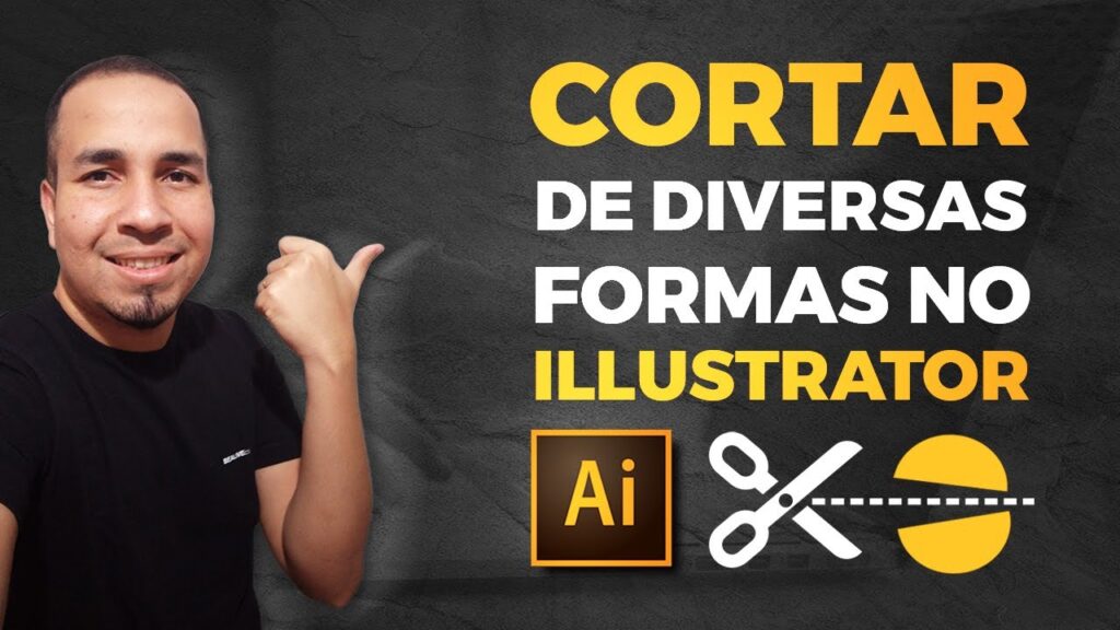 Como cortar imagem no illustrator 1