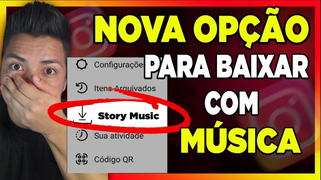 Como salvar stories com musica no instagram 1