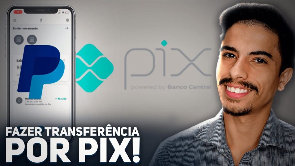 Como usar o pix no paypal para transferir dinheiro 1