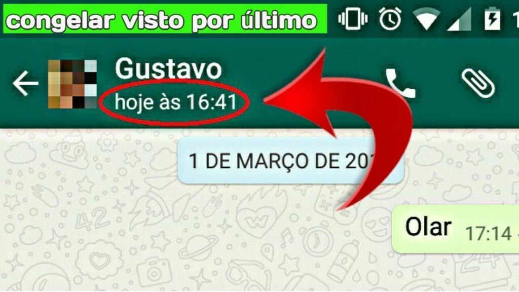 Como colocar o visto por ultimo no whatsapp no android e iphone ios 1