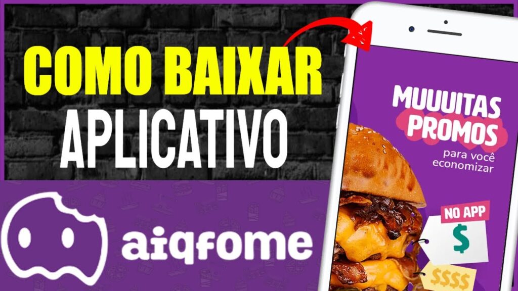 Como funciona o aiqfome saiba usar o aplicativo de delivery de comida 1
