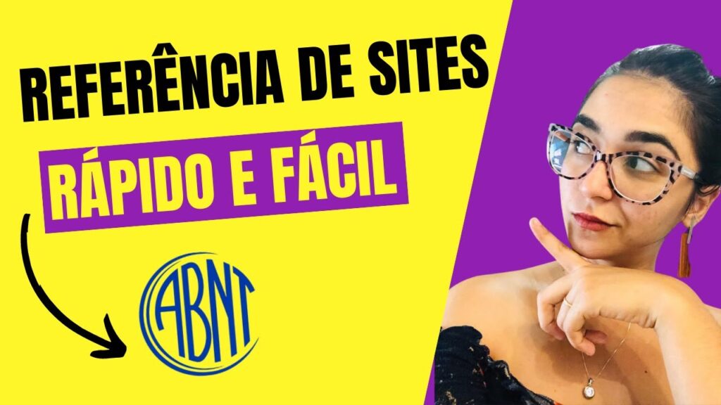 Como colocar referencia de site de acordo com a abnt usando o more 1