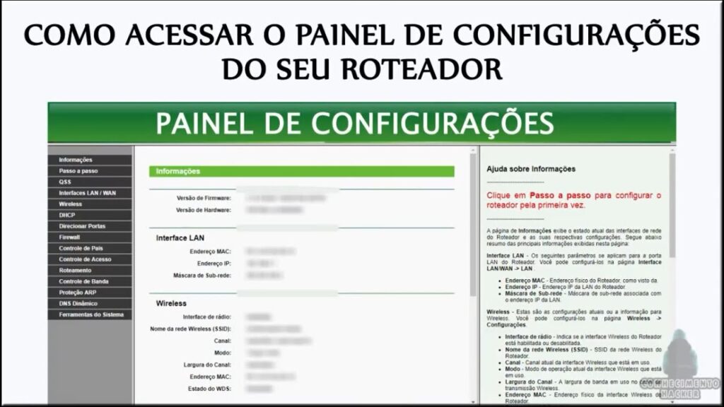 Como entrar nas configuracoes do roteador 1