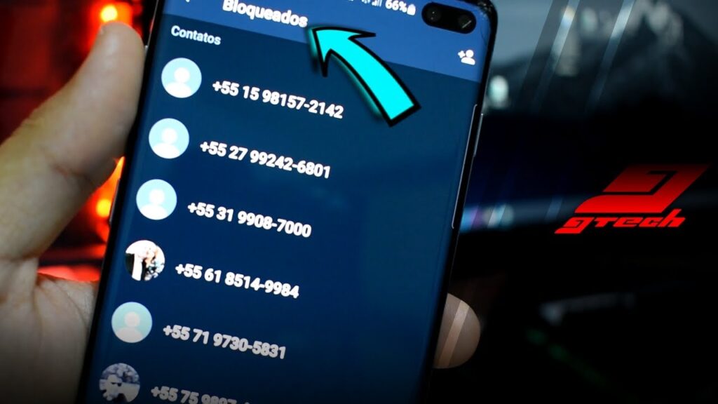 Como excluir contatos bloqueados do whatsapp 1