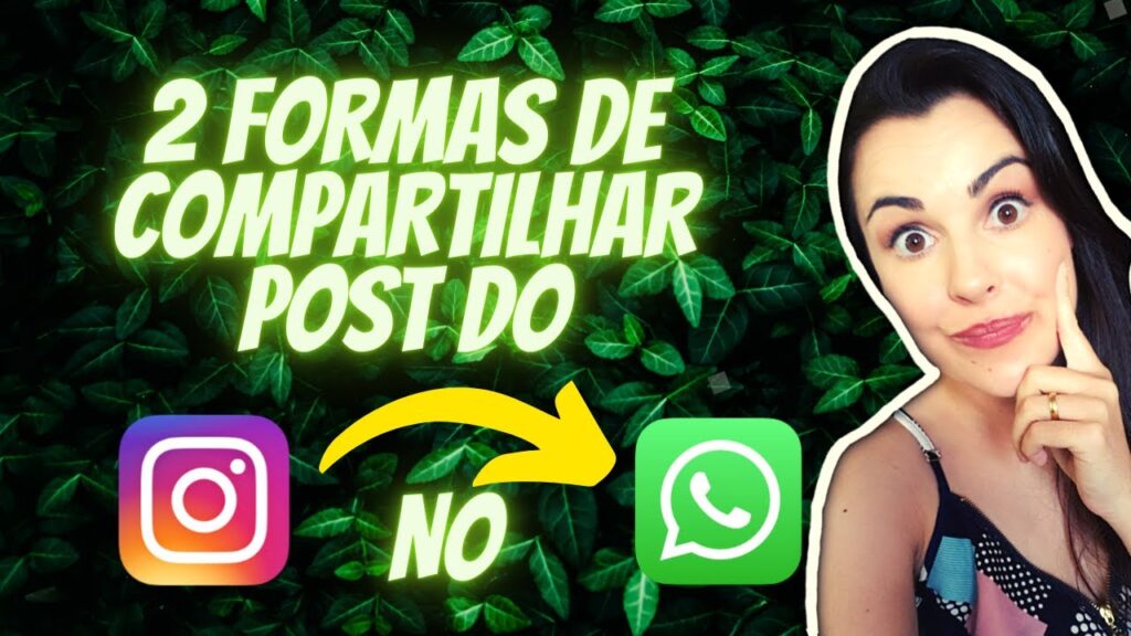 Como compartilhar video do instagram no whatsapp 1