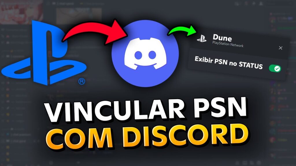 Como conectar o discord no ps4 ou ps5 1
