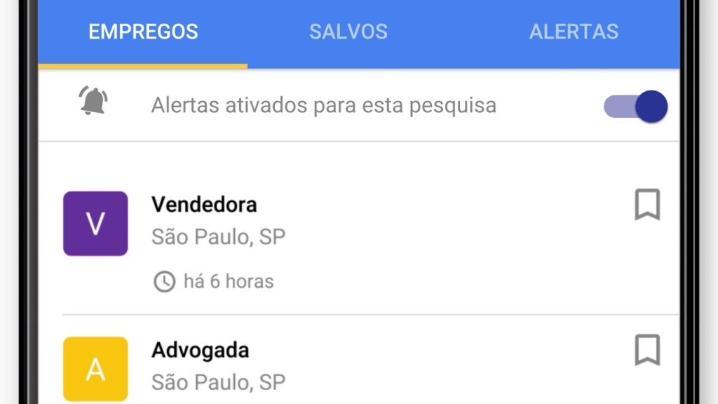 Como ativar um alerta no google para receber vagas de emprego por e mail 1