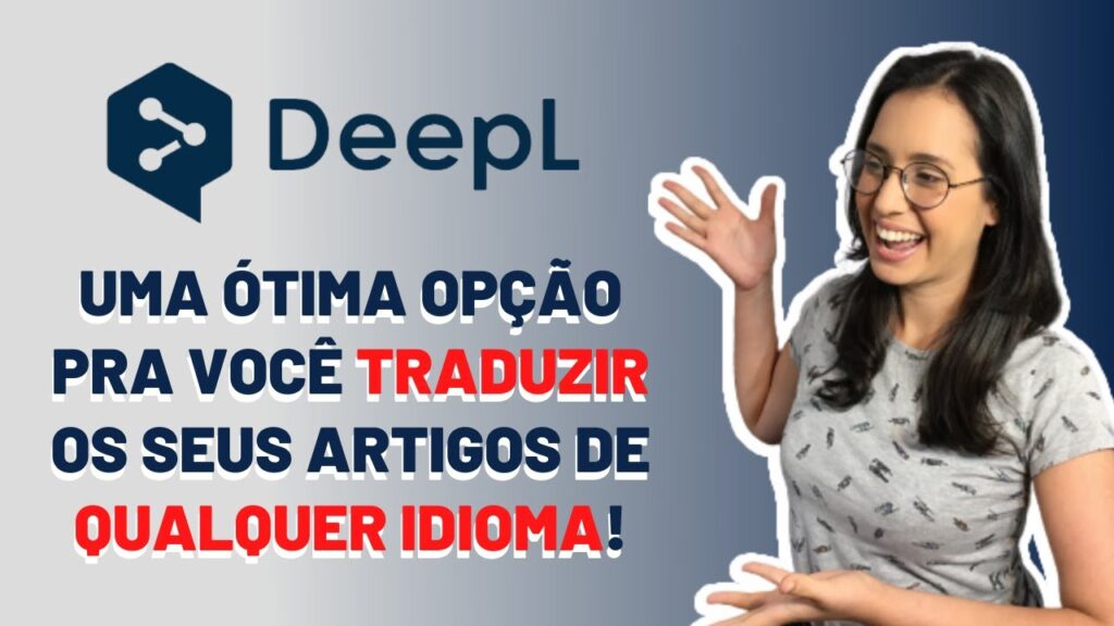Como usar o app de traducao deepl 1