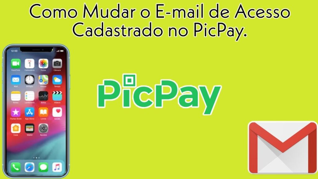 Como mudar o e mail do picpay 1