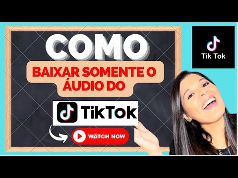Como baixar audio do tiktok 1