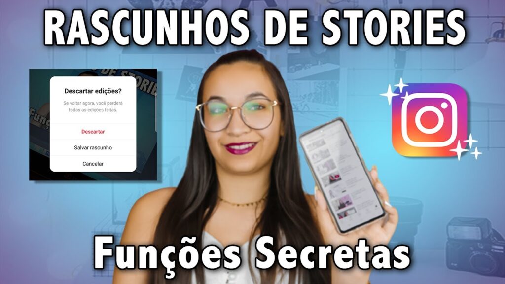 Como salvar rascunhos de stories no instagram 1