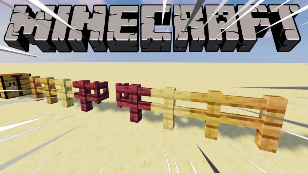 Como fazer cerca ou portao no minecraft 1