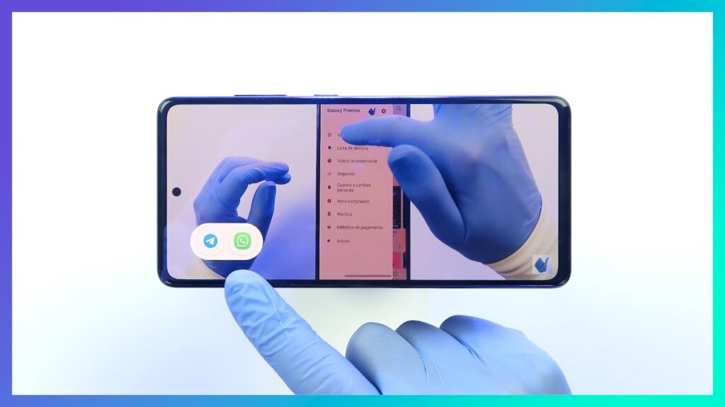 Como abrir um aplicativo em pop up no celular samsung 1
