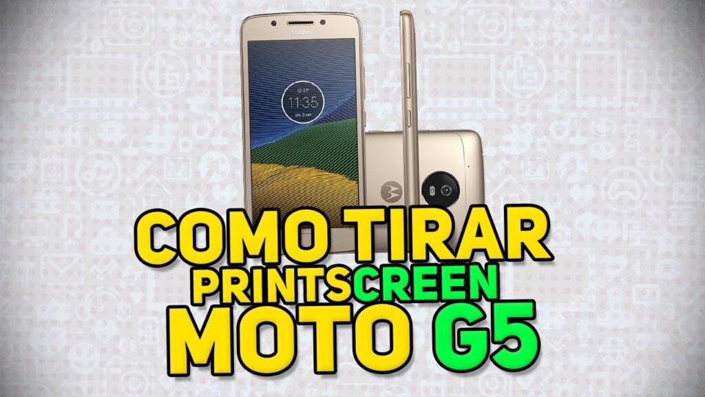 Como tirar print de tela no moto g5 plus 1