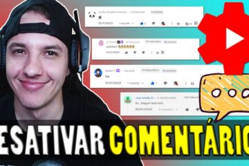 Como desativar comentarios no youtube