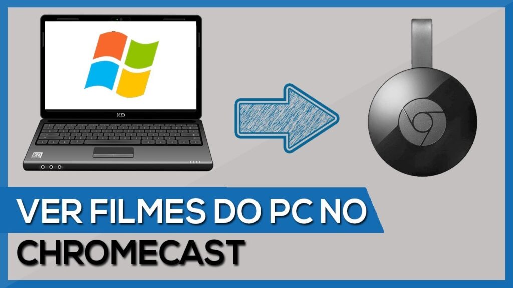 Como assistir videos do computador na tv usando chromecast 1