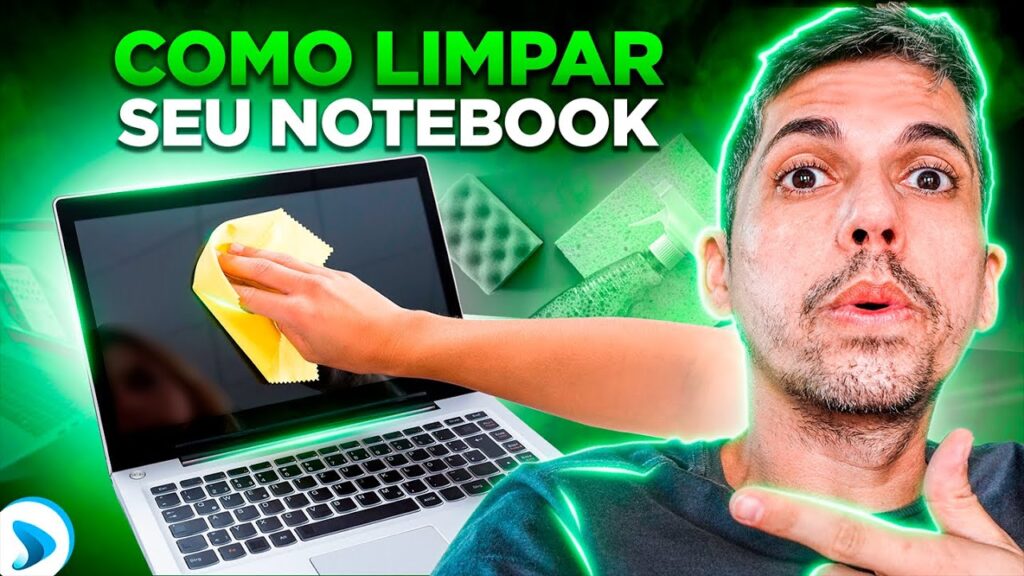Como limpar a tela do notebook 1
