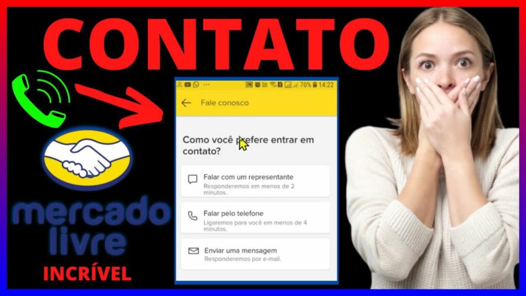 Como entrar em contato com o mercado livre 1