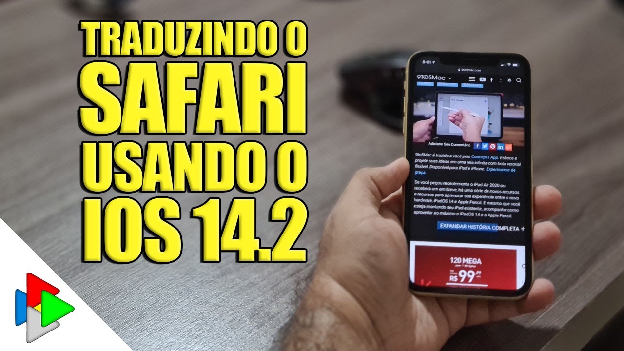 Como traduzir paginas no safari pelo iphone ios 12