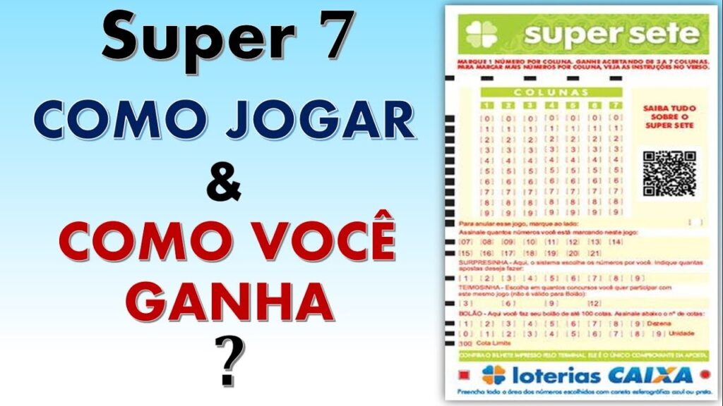 Como apostar no super sete pelo site loterias da caixa 1