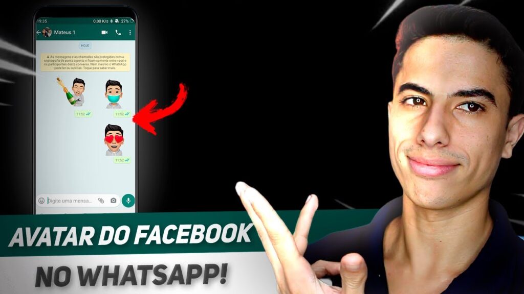 Como usar o avatar do facebook no whatsapp 1
