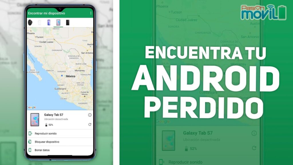 Como usar google find my device para rastrear celular 1