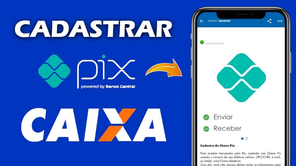 Como usar o pix na caixa para transferir e receber dinheiro 1