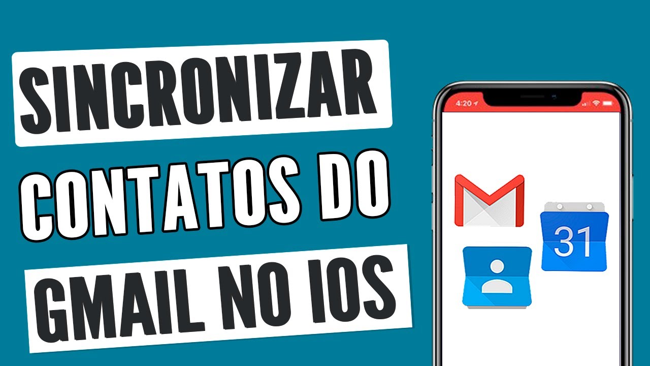 Como ter acesso ao gmail google agenda e contatos no iphone 6