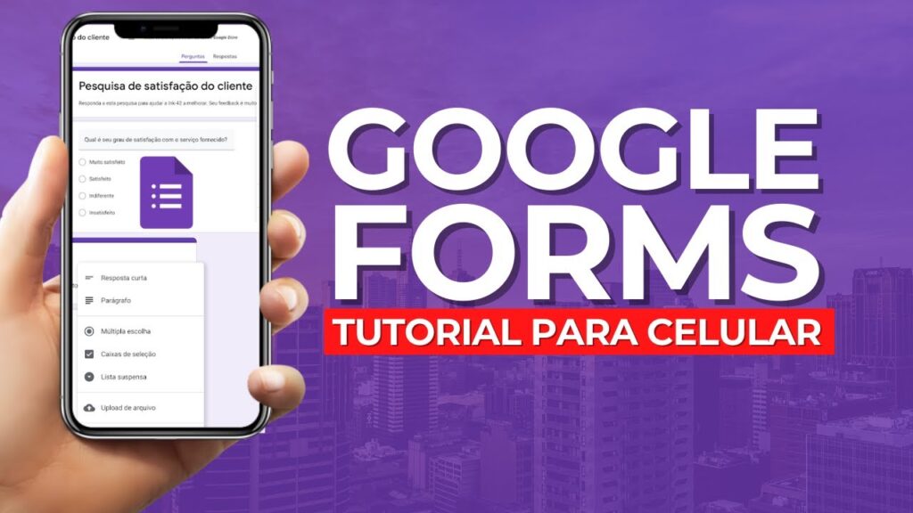 Como usar o google forms no celular 1