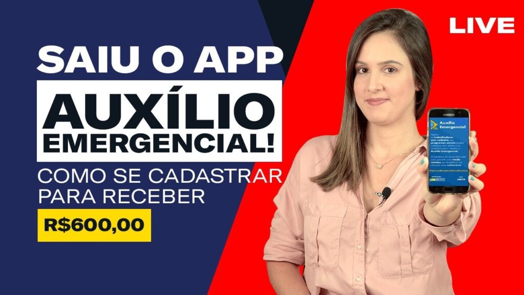 Como se cadastrar para receber o auxilio emergencial com o app da caixa 1