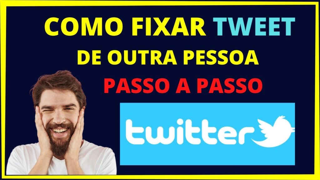 Como fixar tweet de outra pessoa no seu perfil do twitter 1