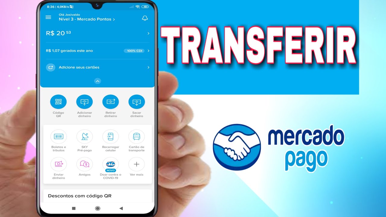 Como transferir dinheiro do mercado pago para outra conta 8