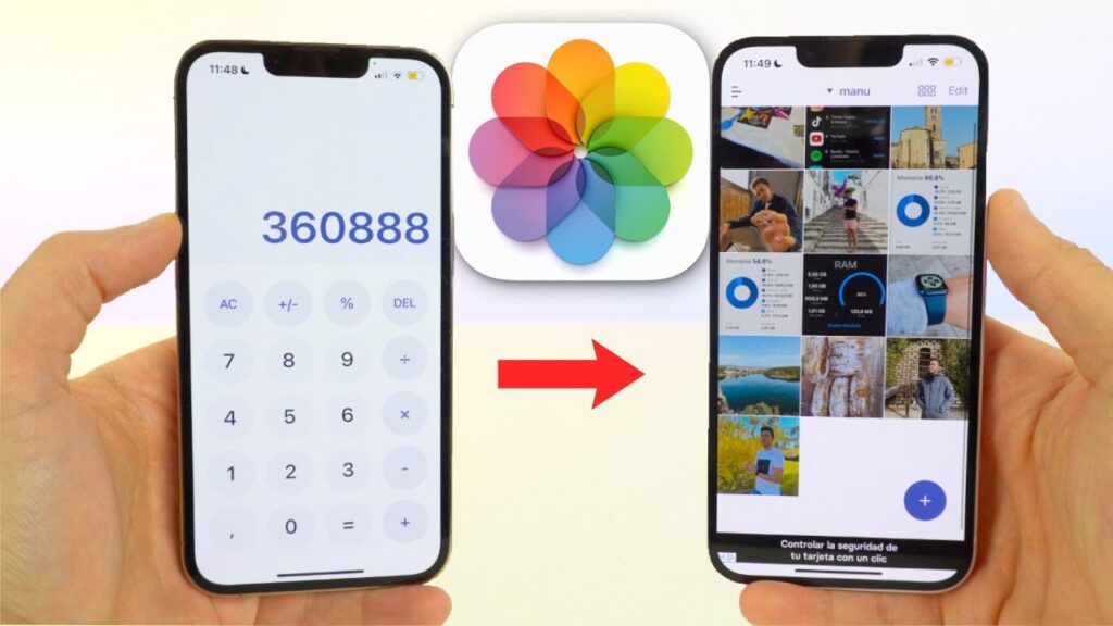 Como ocultar fotos no iphone ios 1