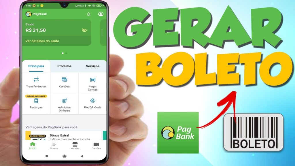 Como gerar boleto pelo pagseguro 1
