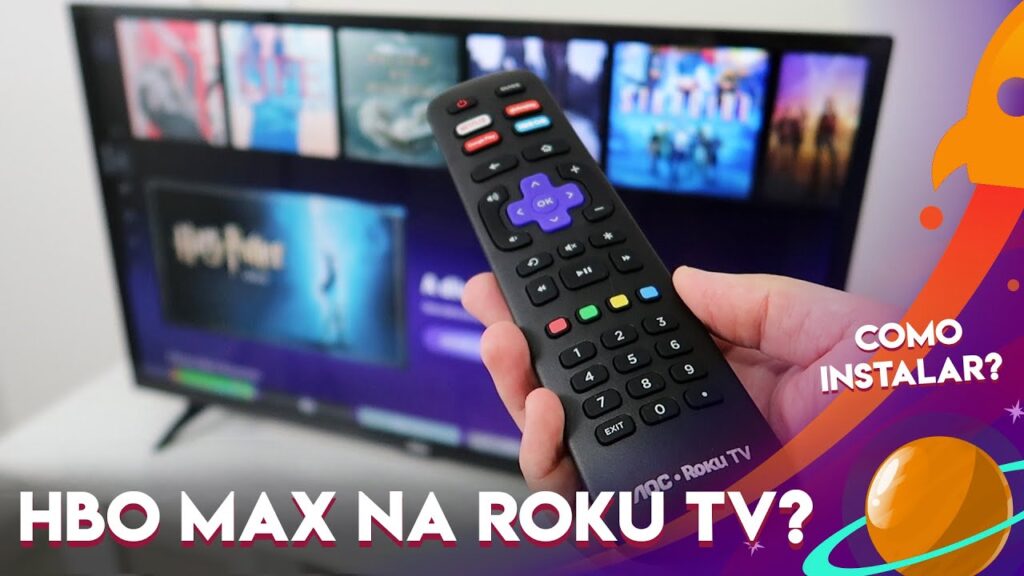 Como baixar hbo max na tv com roku 1