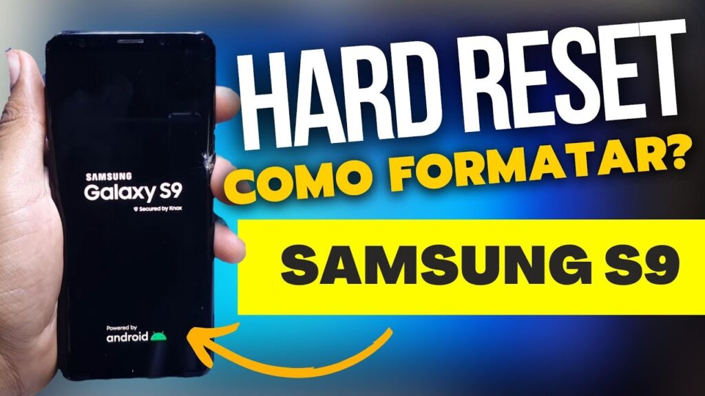 Como restaurar as configuracoes de fabrica do galaxy s9 1