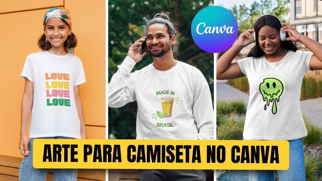 Como criar estampas para camisetas com o canva 1