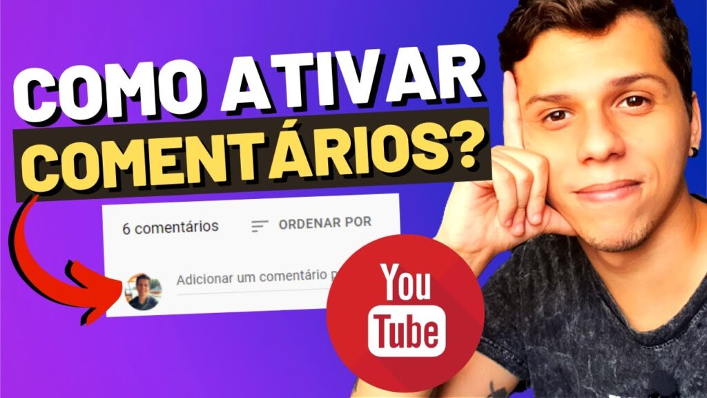 Como ativar comentarios no youtube 1