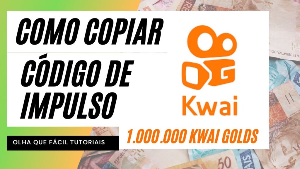 Como impulsionar no kwai saiba Como colocar codigo de impulso 1