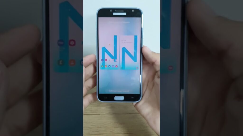 Como mudar papel de parede no galaxy j7 pro 1