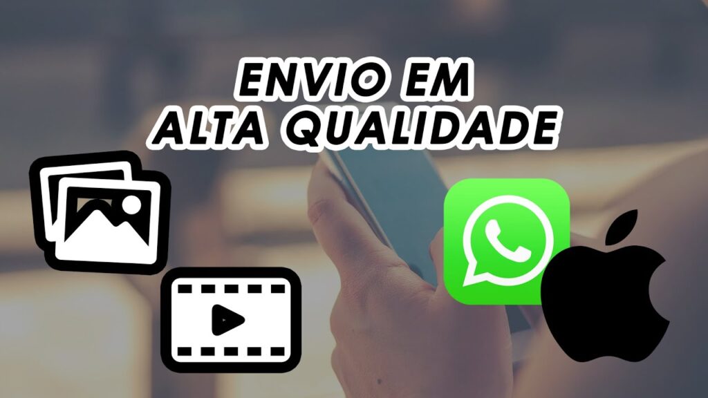 Como mandar imagens em alta qualidade no whatsapp no iphone ios 1