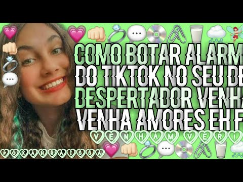 Como transformar video do tiktok em alarme e usar audio Como despertador 1