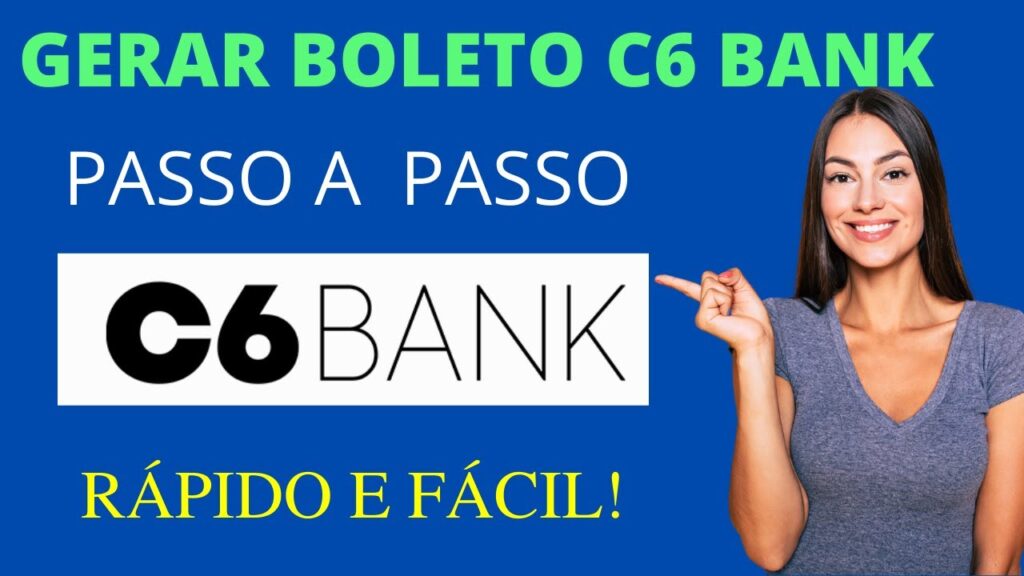 Como gerar boleto no c6 bank 1