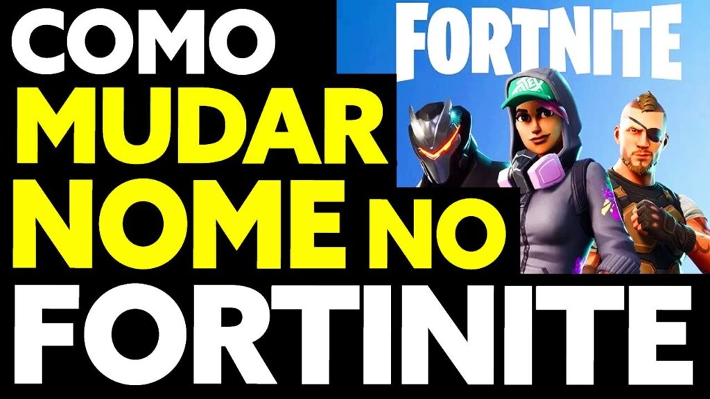 Como mudar de nome no fortnite esports 1