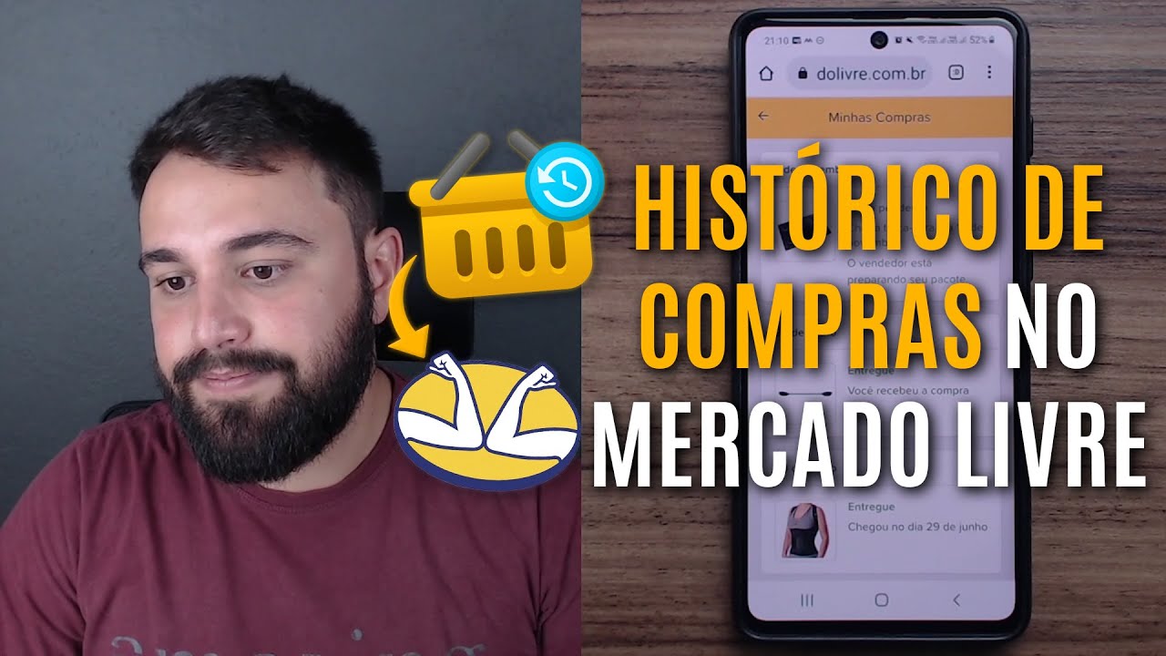 Como ver todas as compras no mercado livre 3