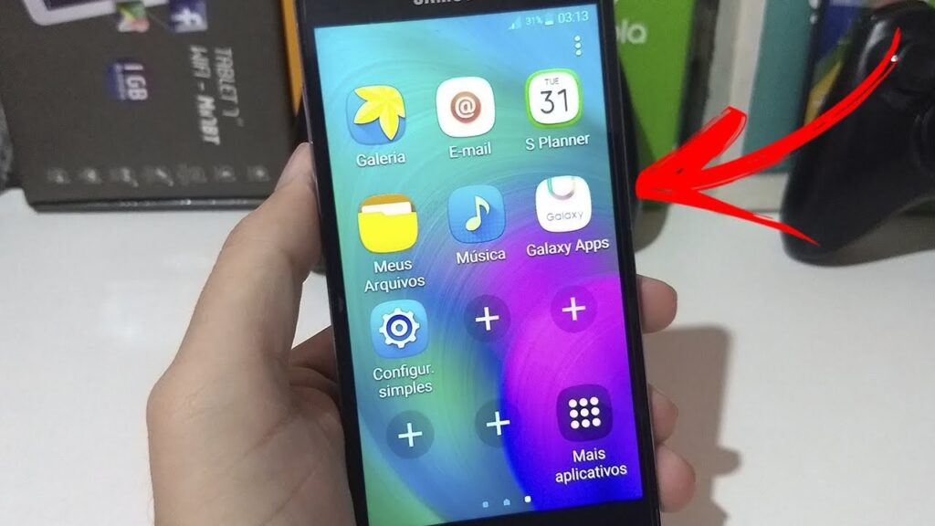 Como diminuir o tamanho dos aplicativos na tela do celular 1