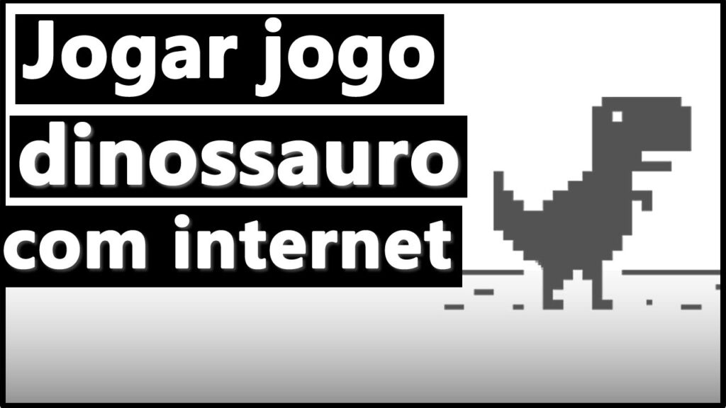 Como jogar o jogo do dinossauro mesmo com internet no iphone ios 1