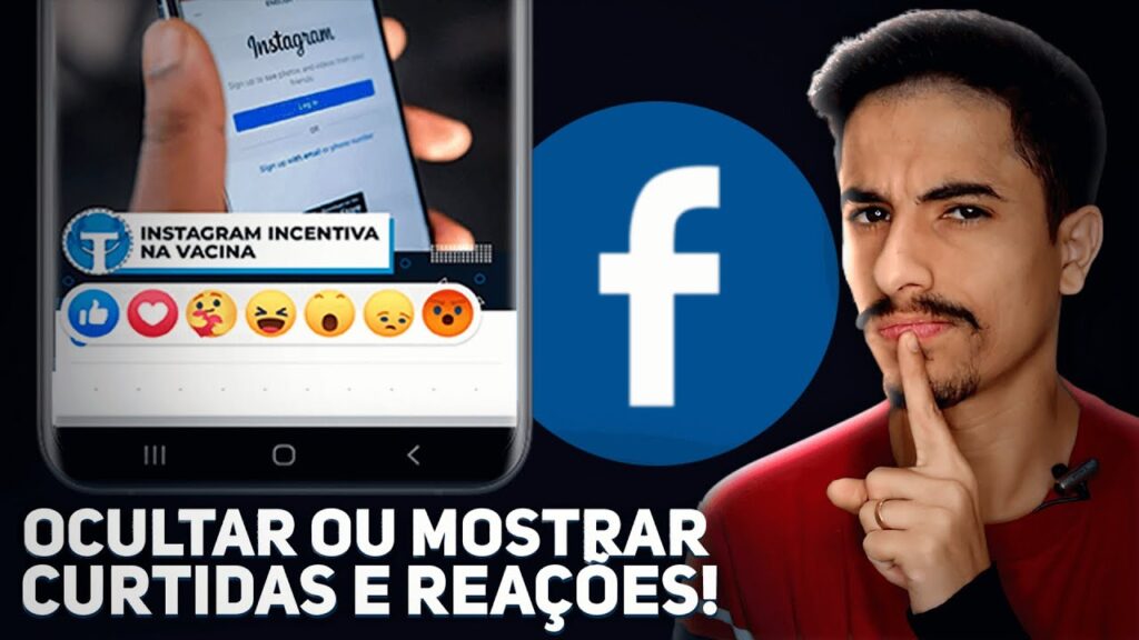 Como ocultar o numero de curtidas e outras reacoes no facebook 1