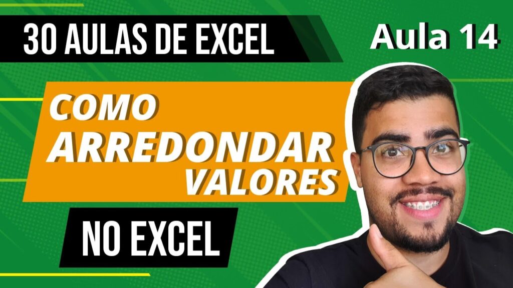 Como arredondar numero no excel 1