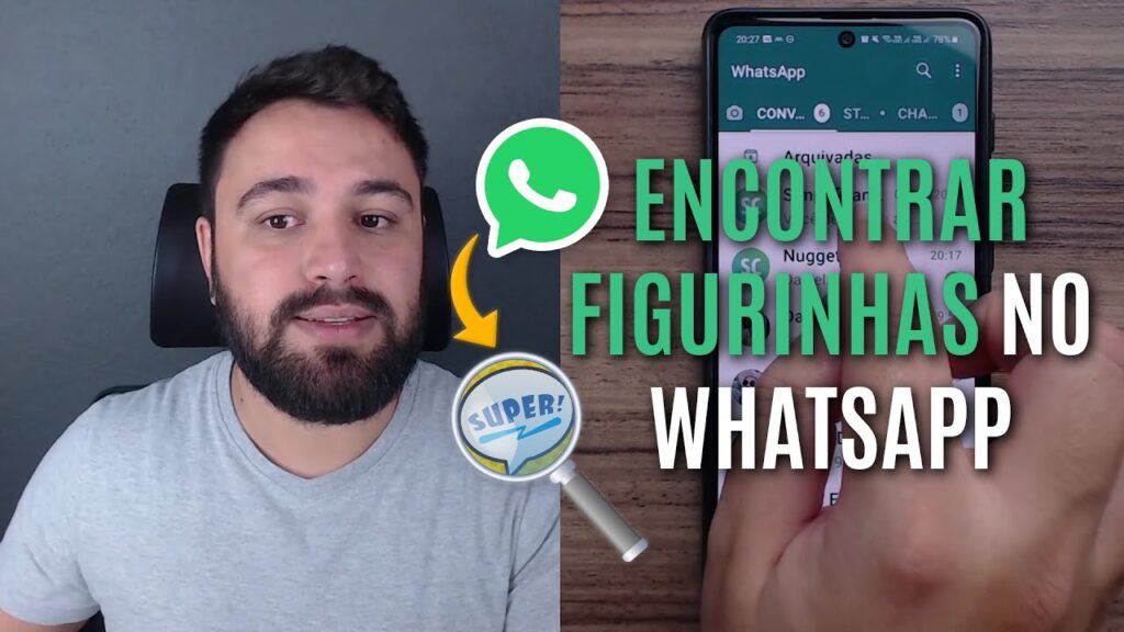 Como pesquisar figurinhas no whatsapp 1